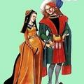 1480г. Мужчина и женщина из Франции или Фландрии